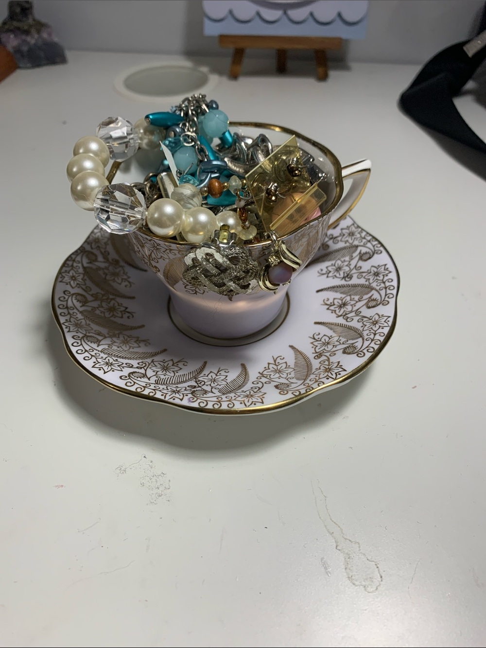Women Mystery Jewelry Teacup